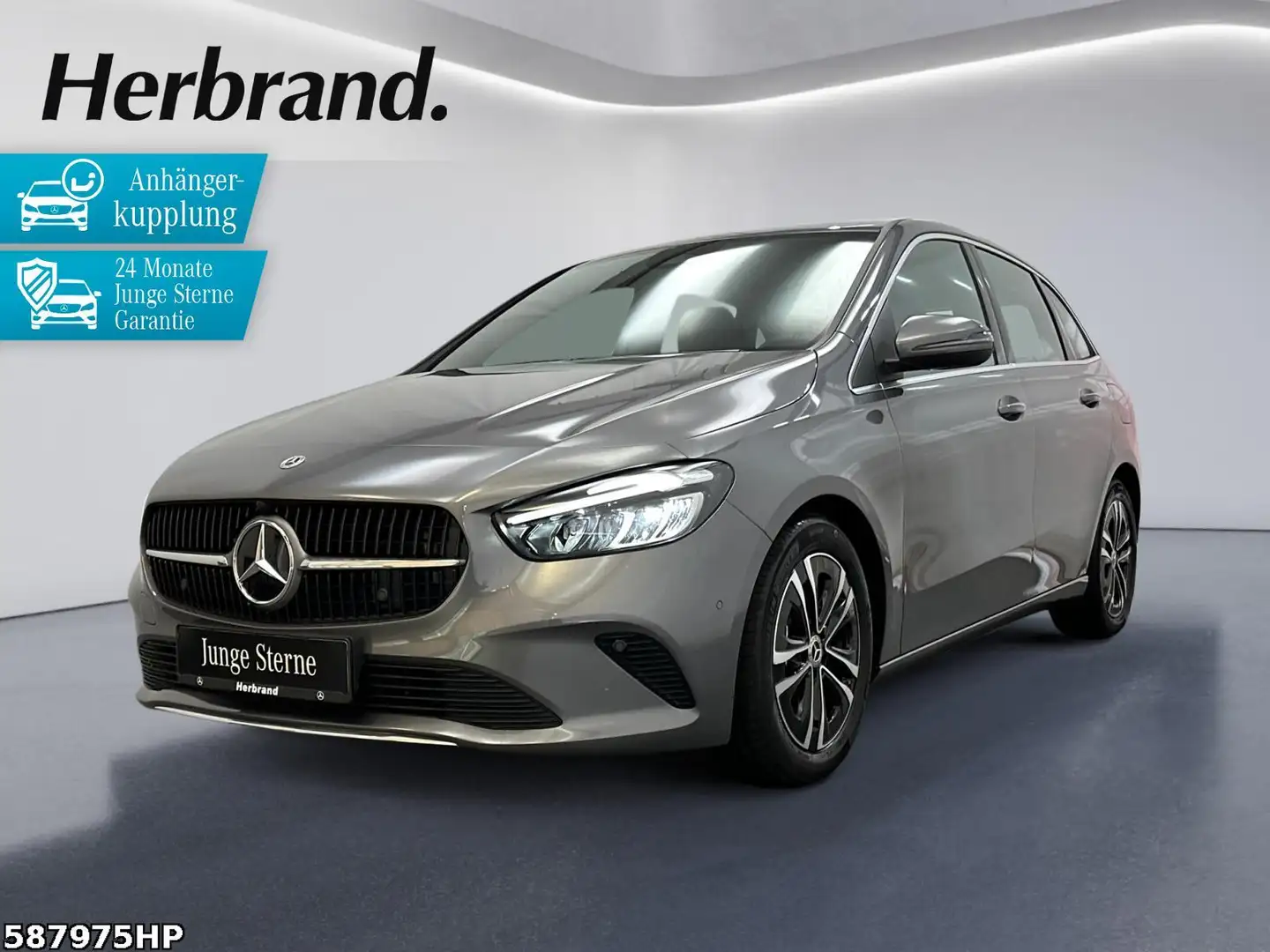Mercedes-Benz B 180 Progressive *AHK Lenkradhzg Rückfahrkamera Grau - 1