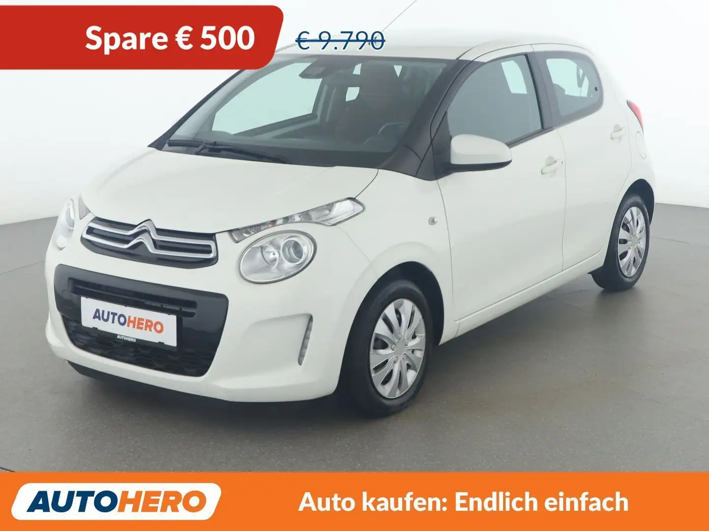 Citroen C1 1.0 VTi Shine Weiß - 1
