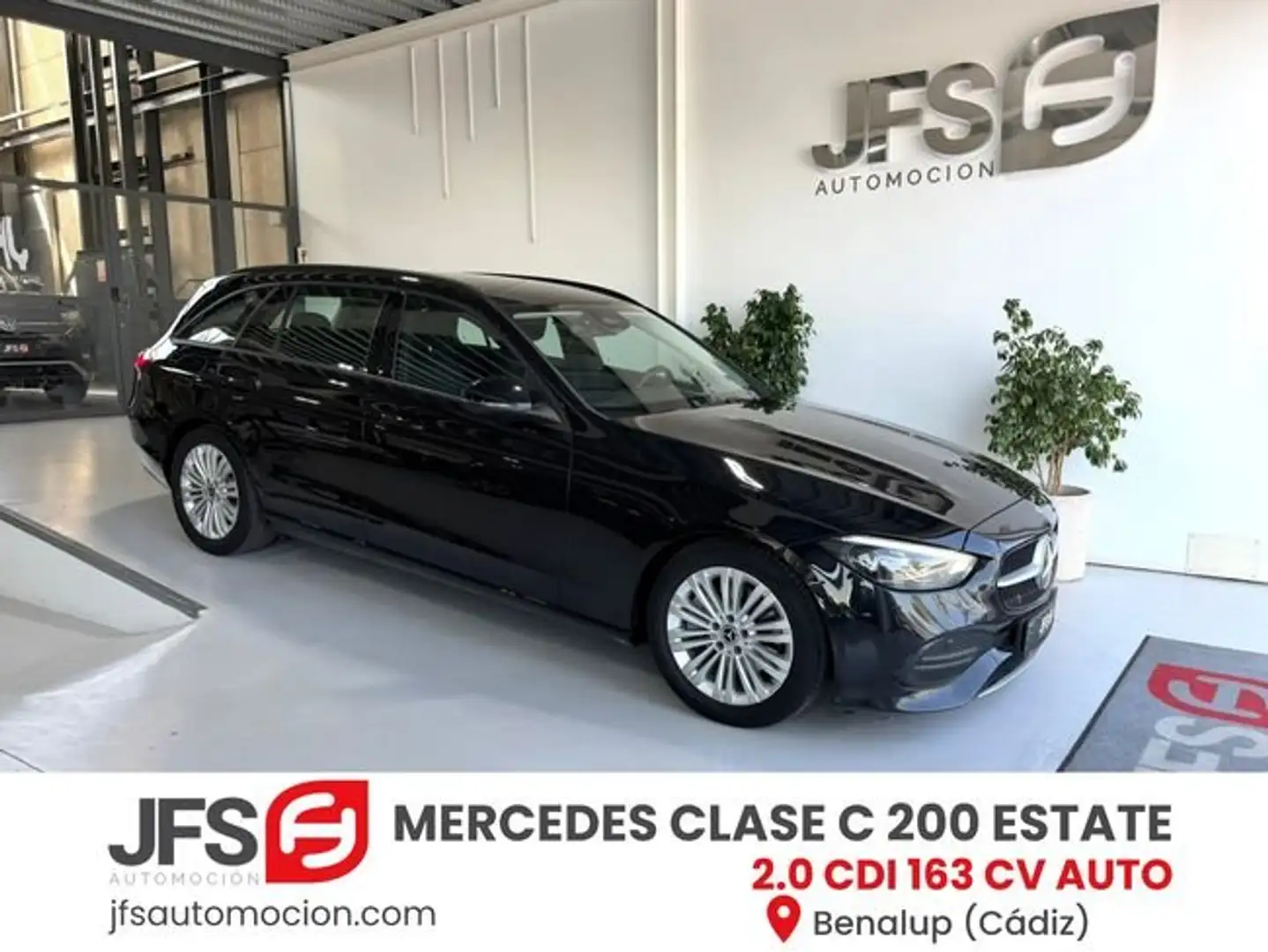 Mercedes-Benz C 200 2.0 CDI 163 CV Automático Negro - 1