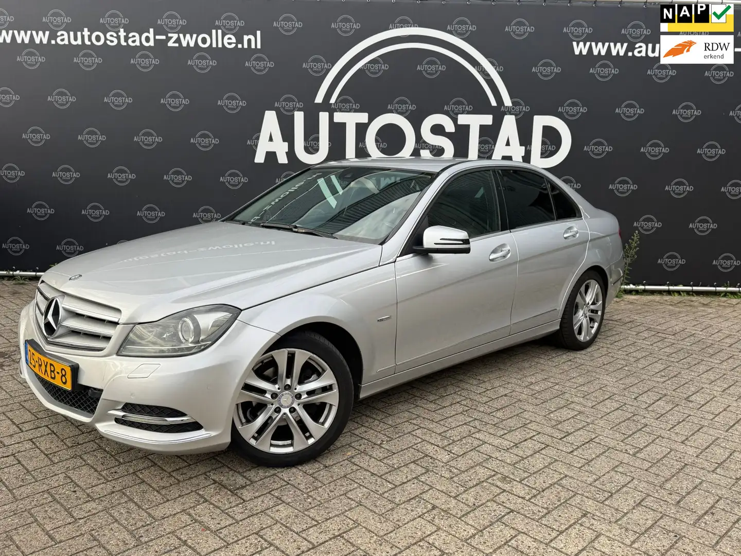 Mercedes-Benz C 200 CDI Business Class Airco/Automaat/Cruise/Navi/Apk Gris - 1