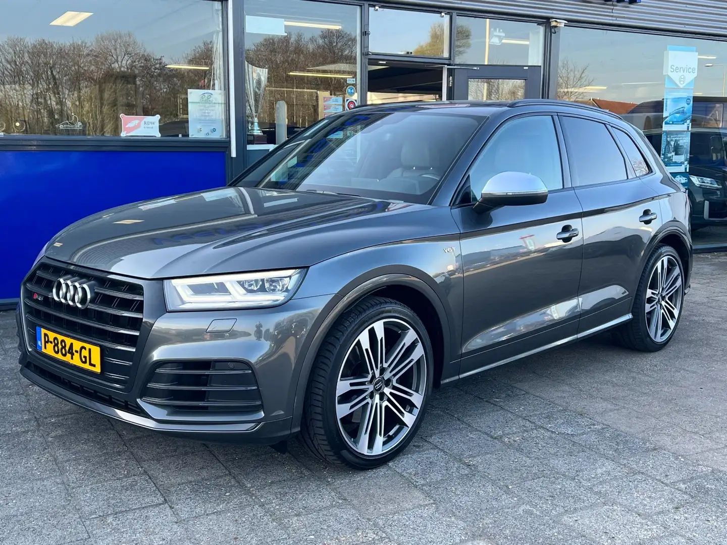 Audi Q5 3.0 TFSI SQ5 quattro Pro Line Plus, Elektrisch sch Grigio - 2
