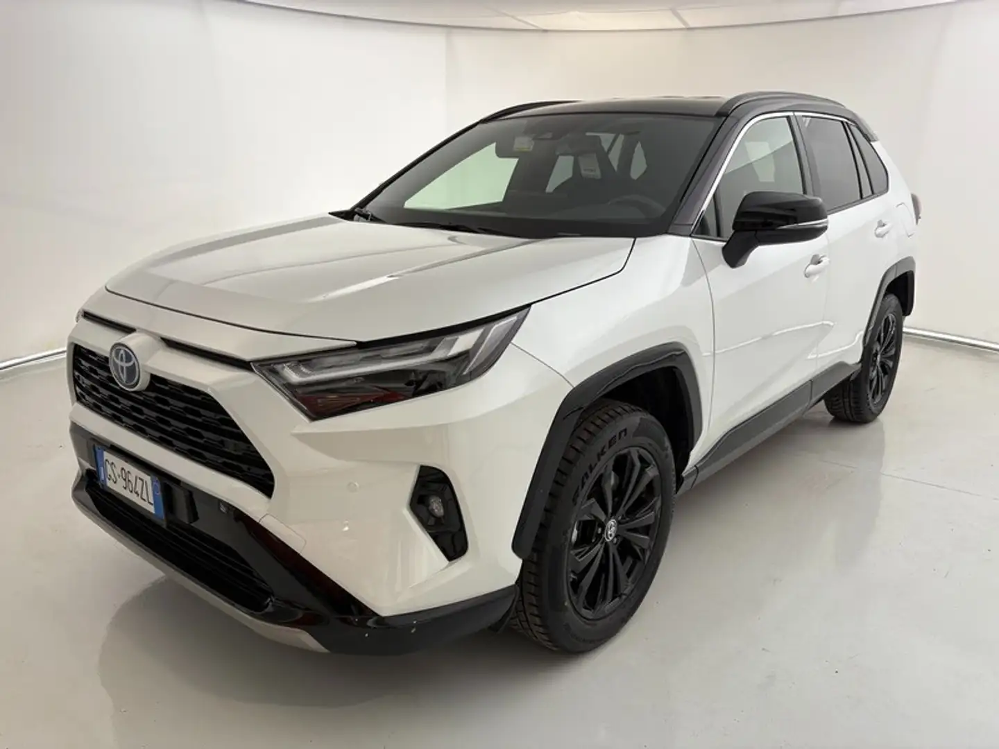 Toyota RAV 4 2.5 VVT-iE Hybrid Style Blanc - 1