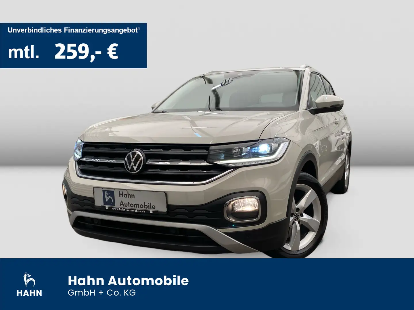 Volkswagen T-Cross 1.0 TSI Style LED Sitzh CAM Einparkhilfe Grau - 1