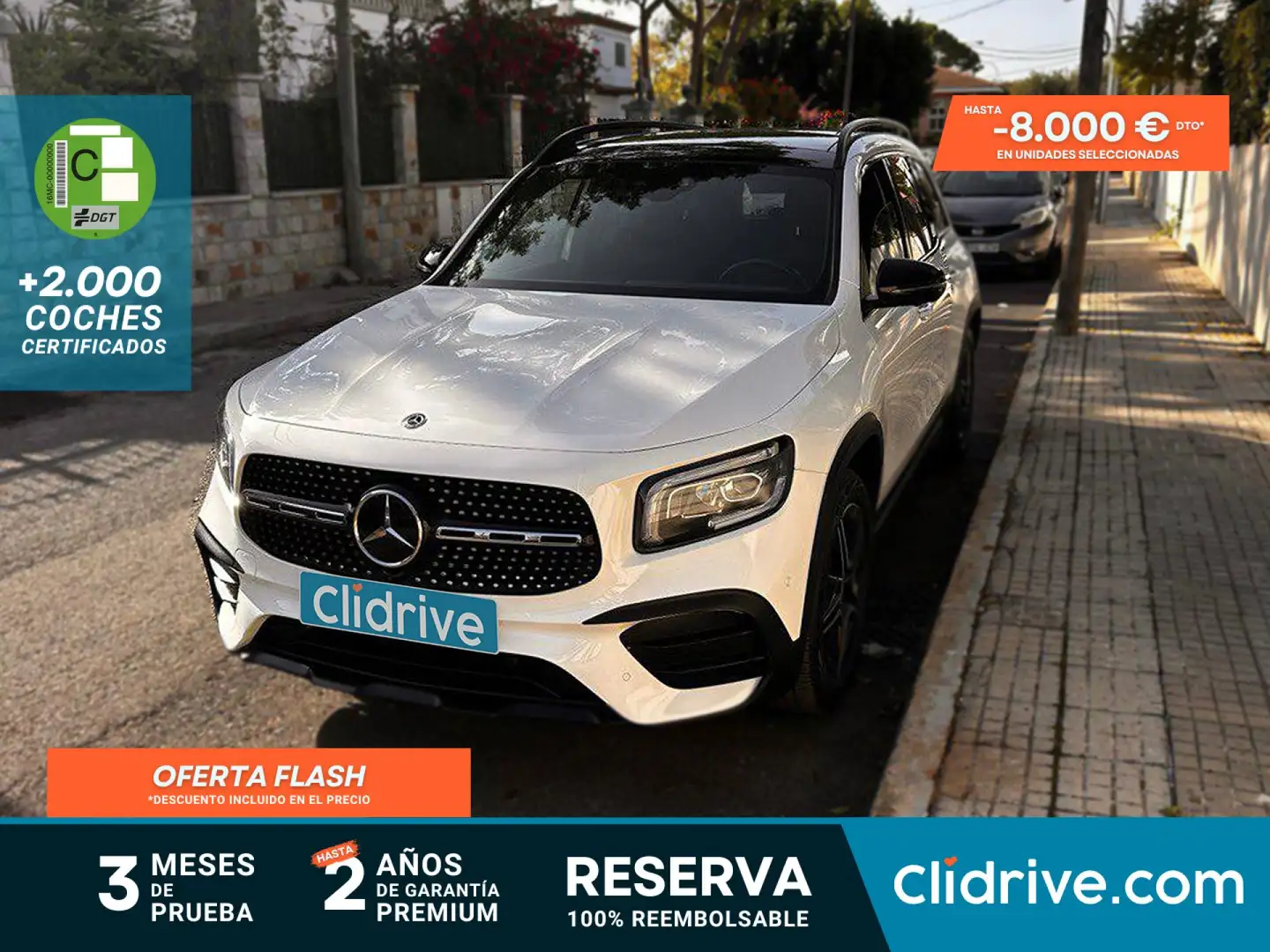 Mercedes-Benz GLB 250 4Matic 8G-DCT Blanco - 1