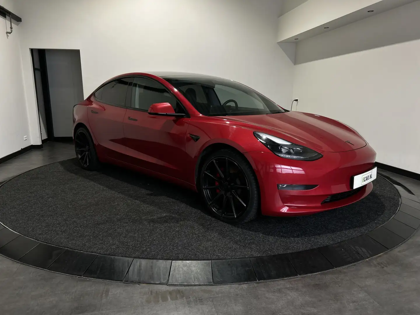 Tesla Model 3 Performance AWD 75 kWh Topper | Super kleuren comb Rot - 1