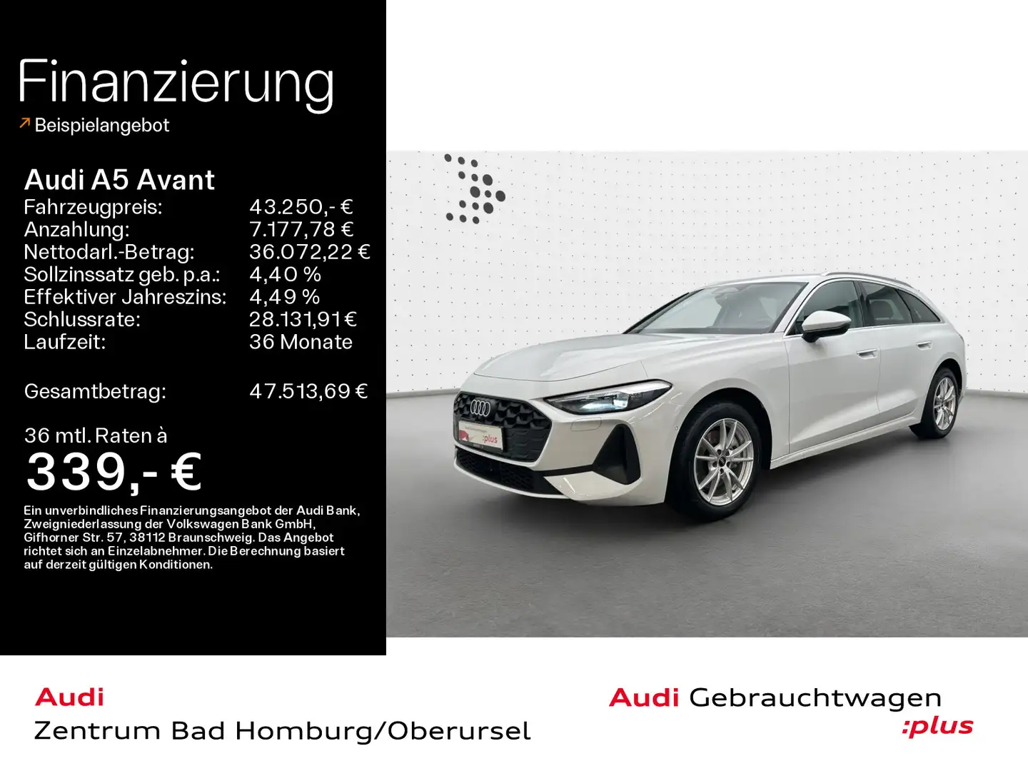 Audi A5 TFSI*Navi*Alu*PDC*Virtual Cockpit*Kamer Weiß - 1