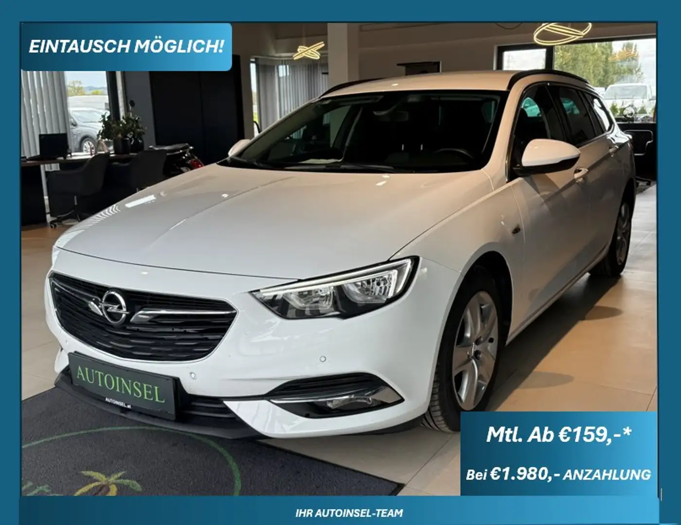 Opel Insignia Edition AHK,Spurhalteass,Tempomat Weiß - 1