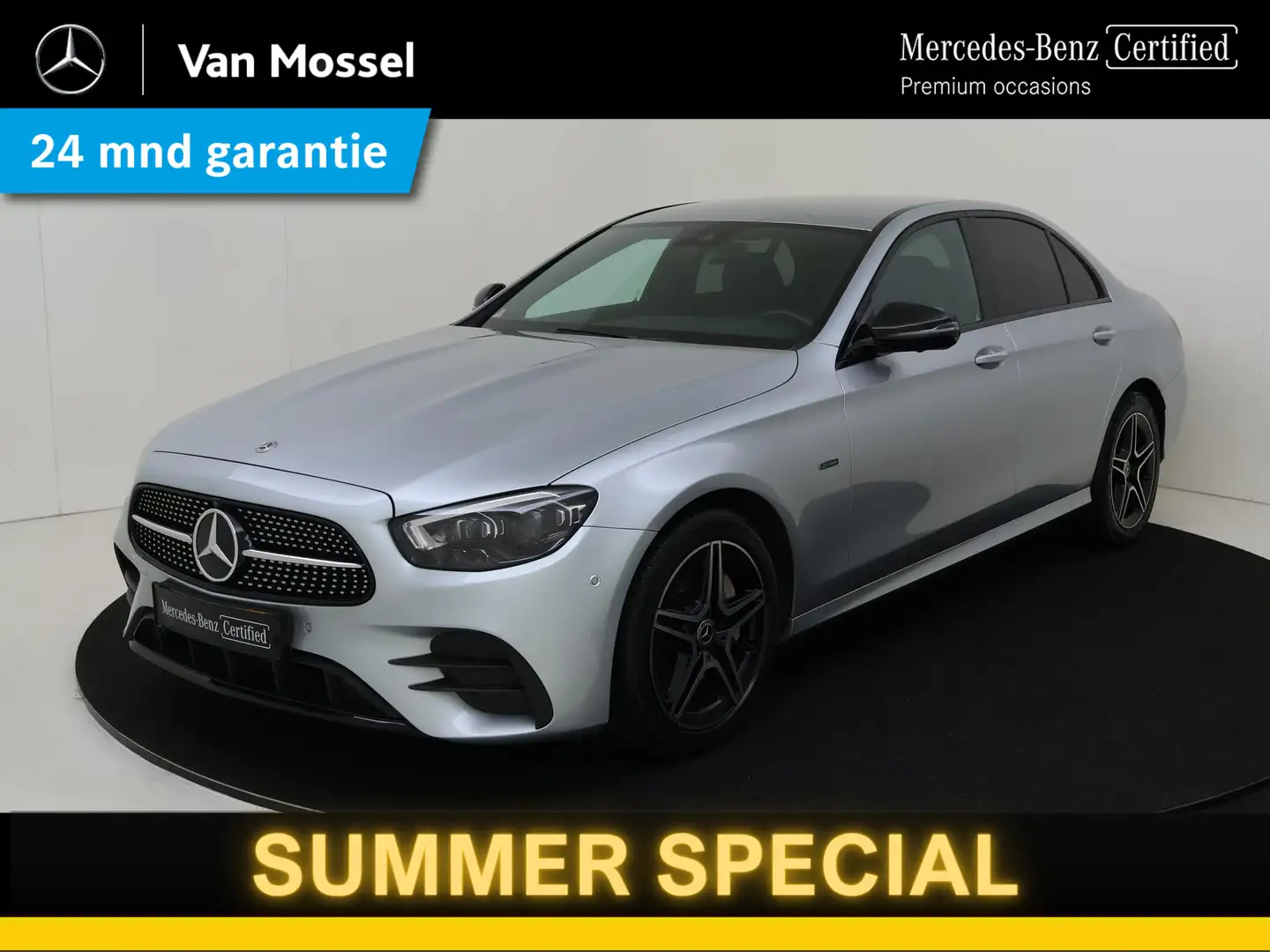 Mercedes-Benz E 300 e Business Solution AMG Leder /Night pakket /18 In Grijs - 1