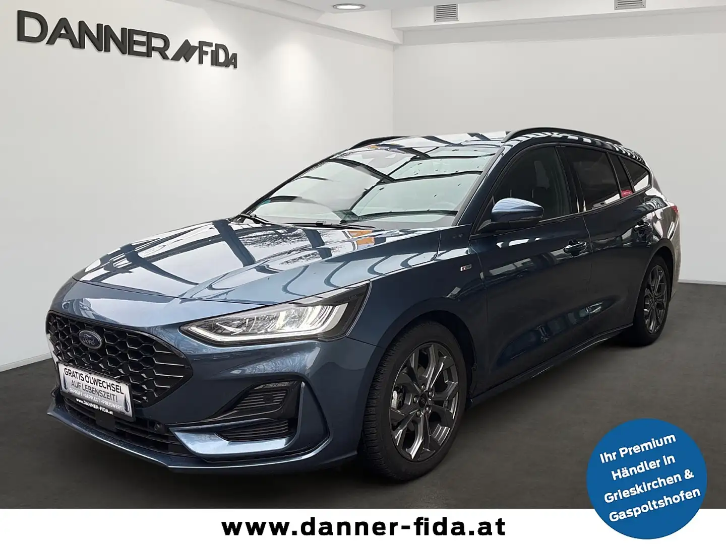 Ford Focus Kombi ST-Line X 120PS Diesel/EcoBlue Automatik ... Blauw - 1