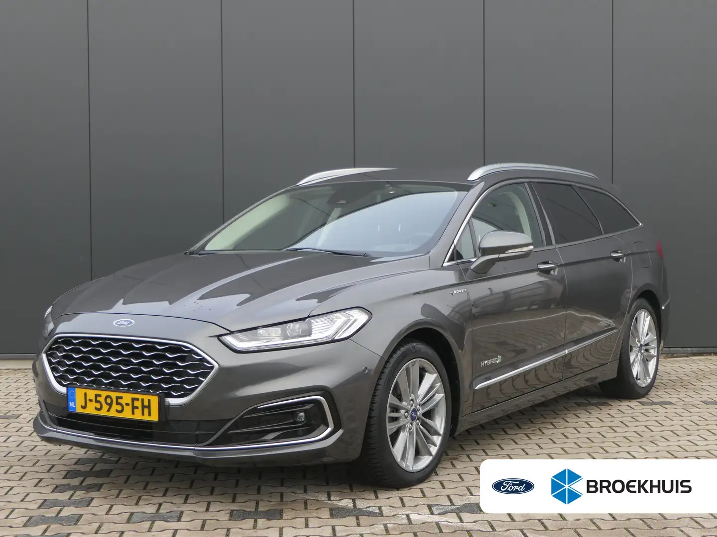 Ford Mondeo Wagon 2.0 IVCT HEV Vignale | Leder | Sony Audio | Grijs - 1