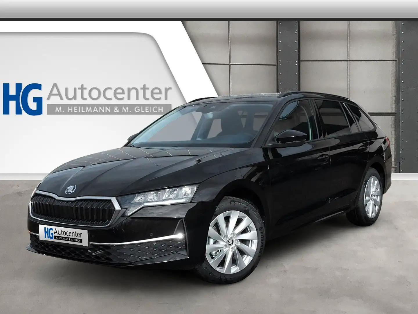Skoda Octavia Combi  1.5TSI eHeck Side AHK 5J.Gar.Navi Zwart - 1