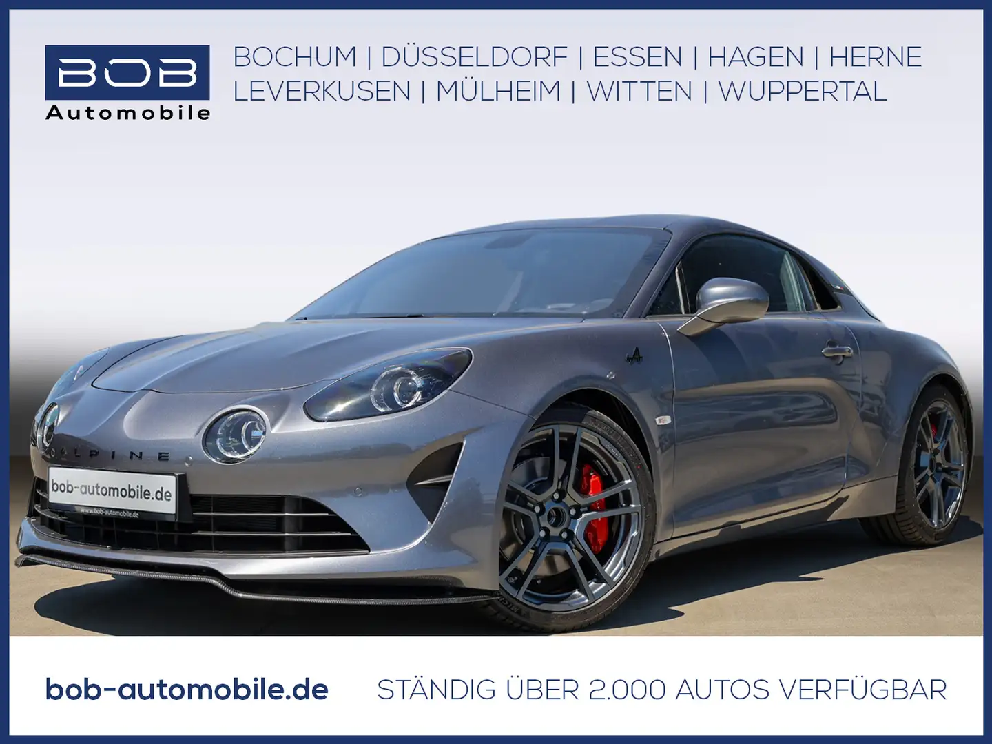 Alpine A110 S MJ24  Carbondach AeroPaket Focal-Prem. Kamera Grau - 1