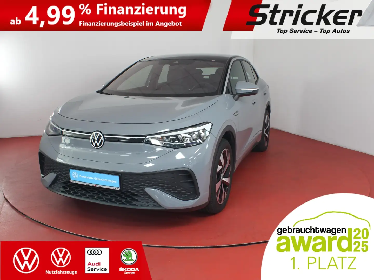 Volkswagen ID.5 Pro Performance 150/77 282,-ohne Anzahlung Navi A Grau - 2