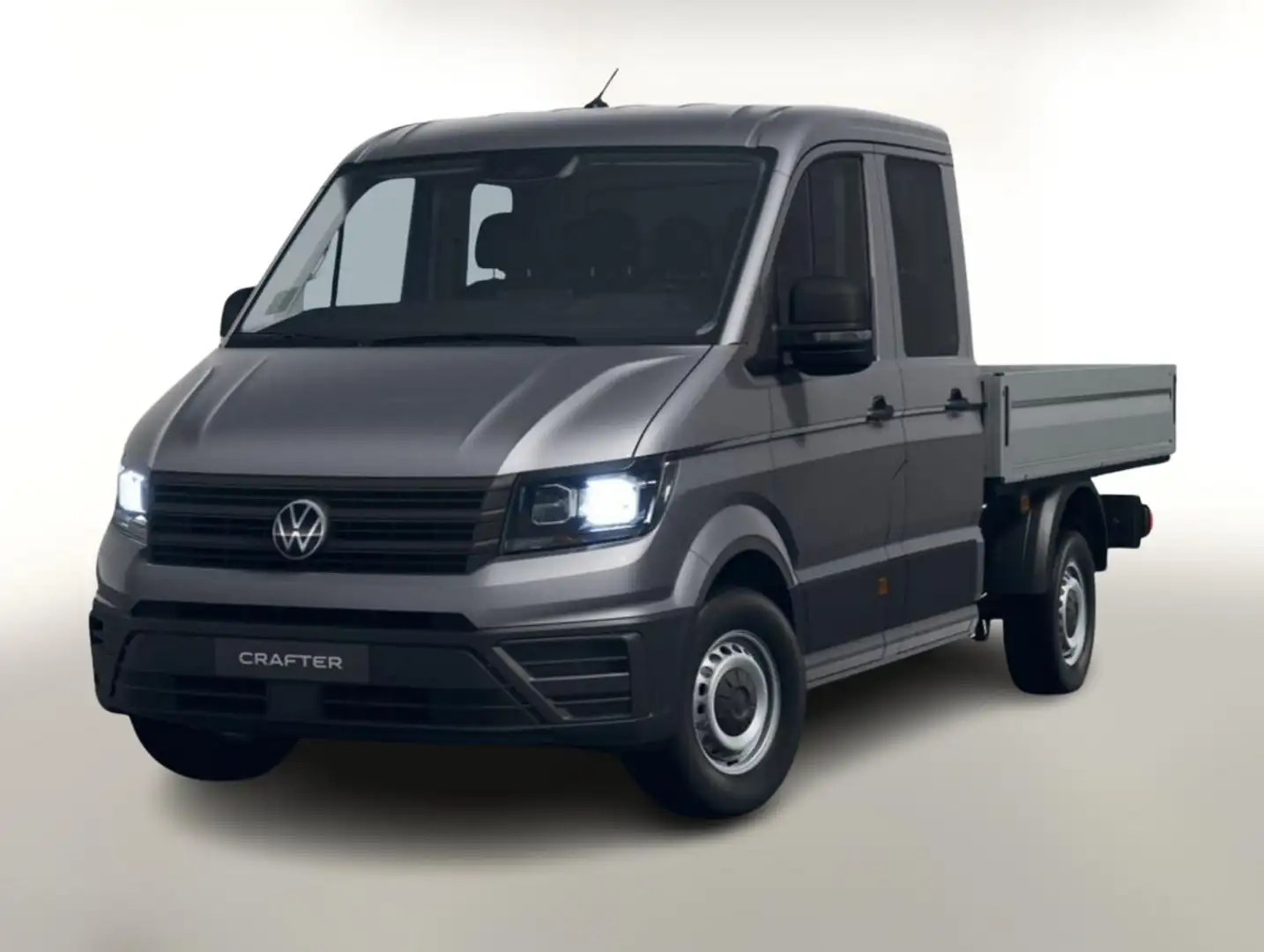 Volkswagen Crafter Pritsche DoKa 35 2.0 TDI 140 7S Temp PDC 103 kW... Grau - 1