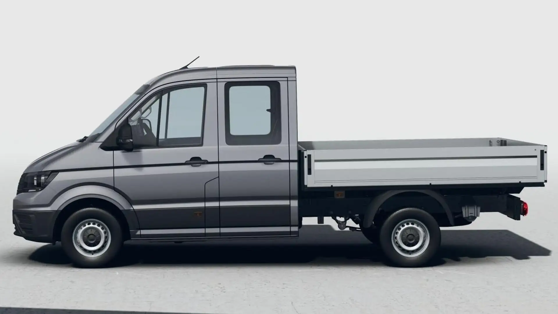 Volkswagen Crafter Pritsche DoKa 35 2.0 TDI 140 7S Temp PDC 103 kW... Grau - 2