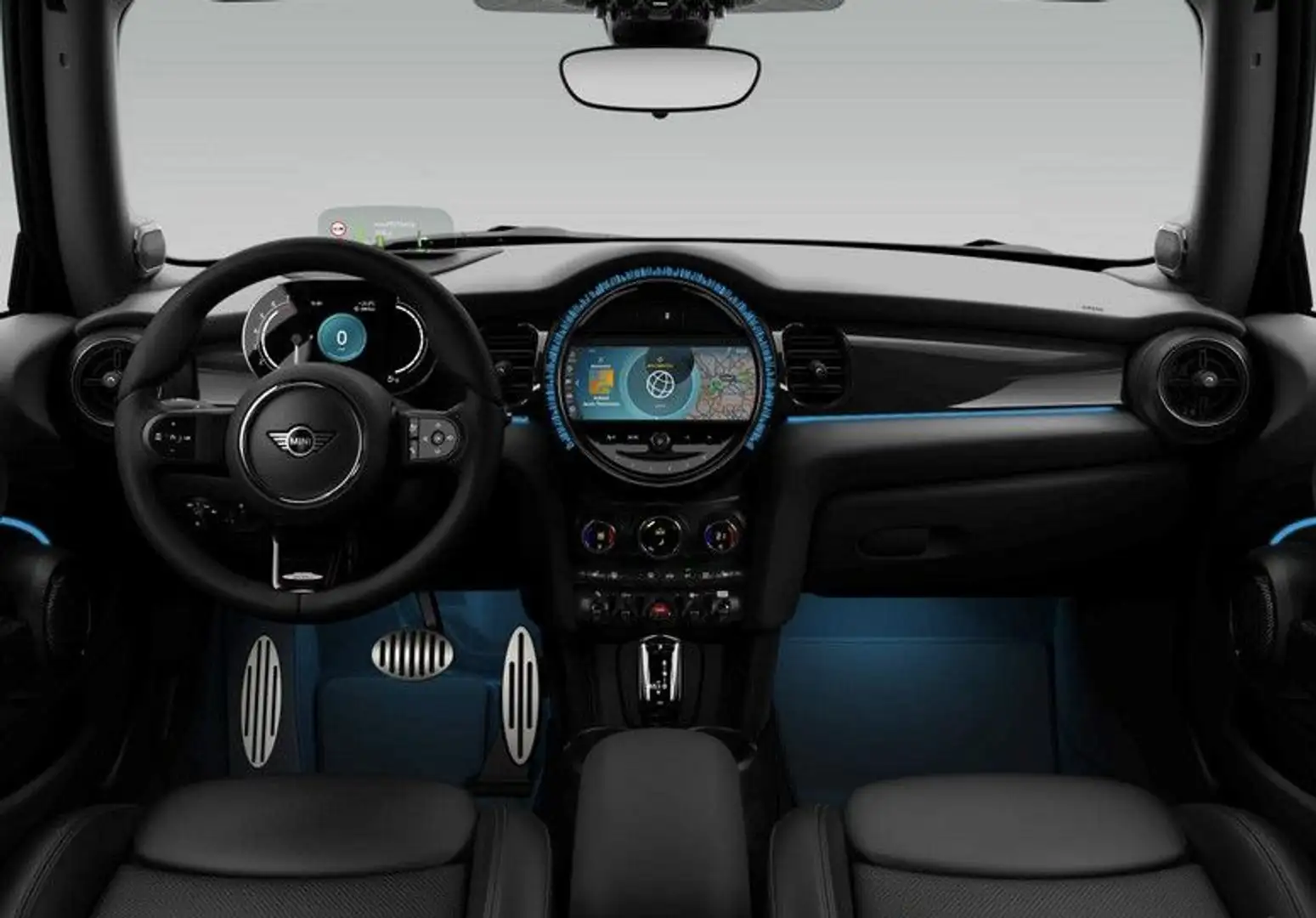 MINI Cooper Cabrio JCW|H/K|HUD|KAM|DAB|DRIVING Schwarz - 2