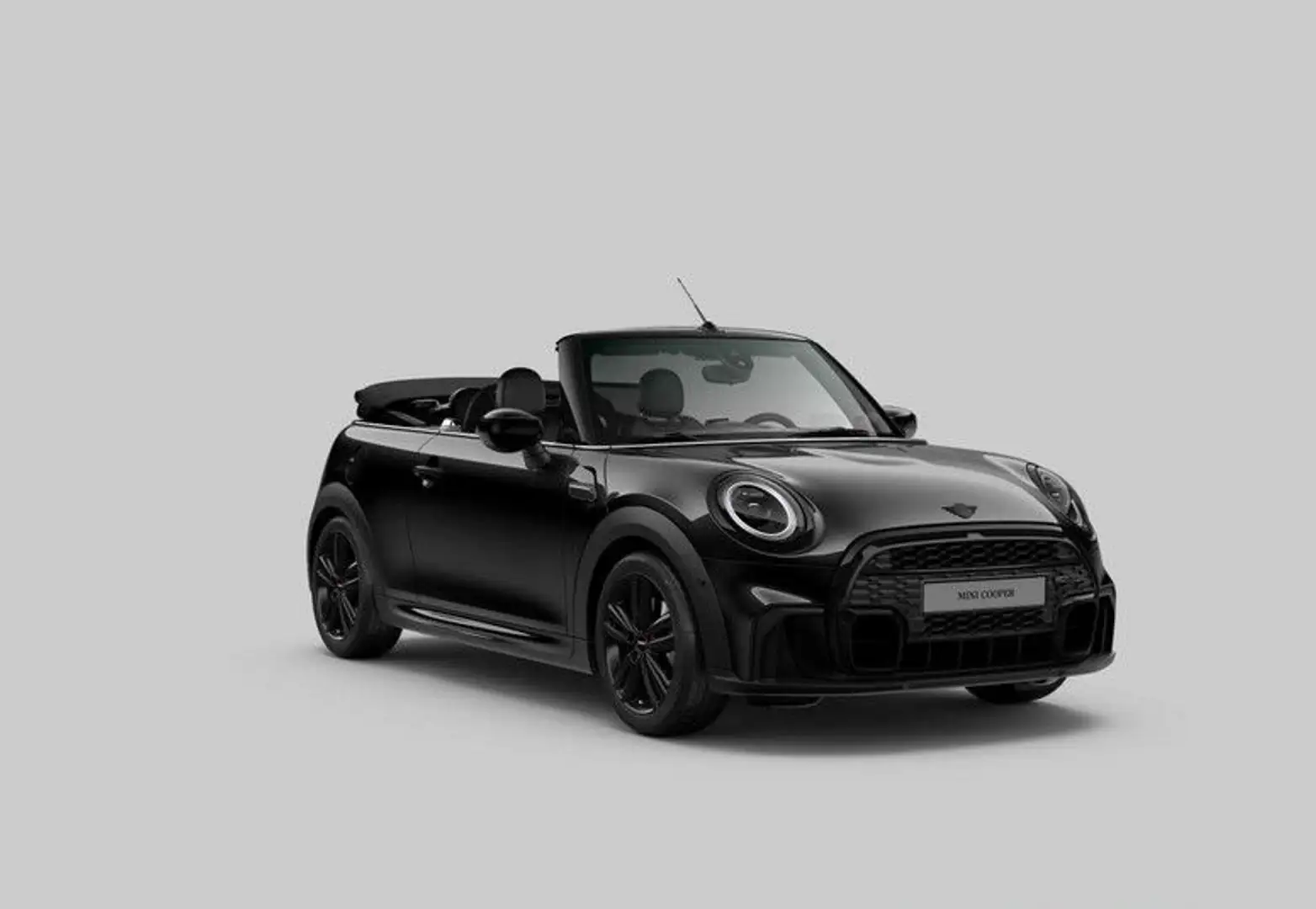 MINI Cooper Cabrio JCW|H/K|HUD|KAM|DAB|DRIVING Schwarz - 1